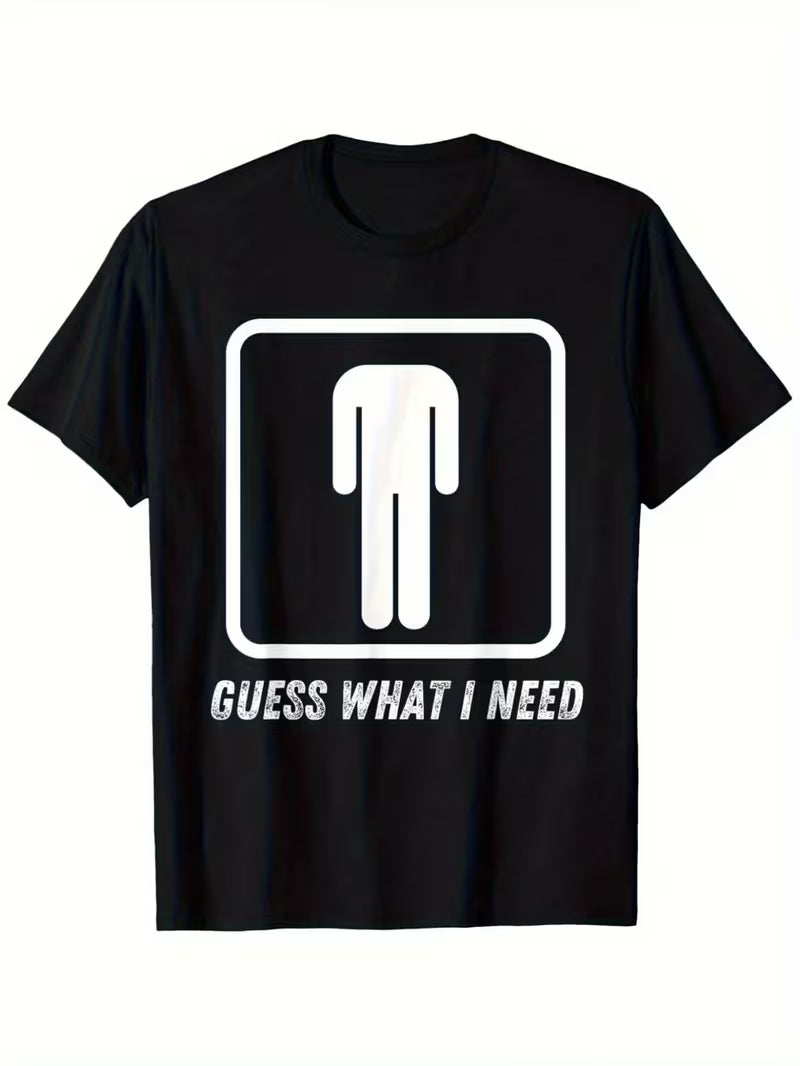 Men's Humorous Graphic T-shirt