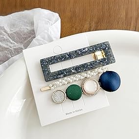 Pearl Hair Clips Set