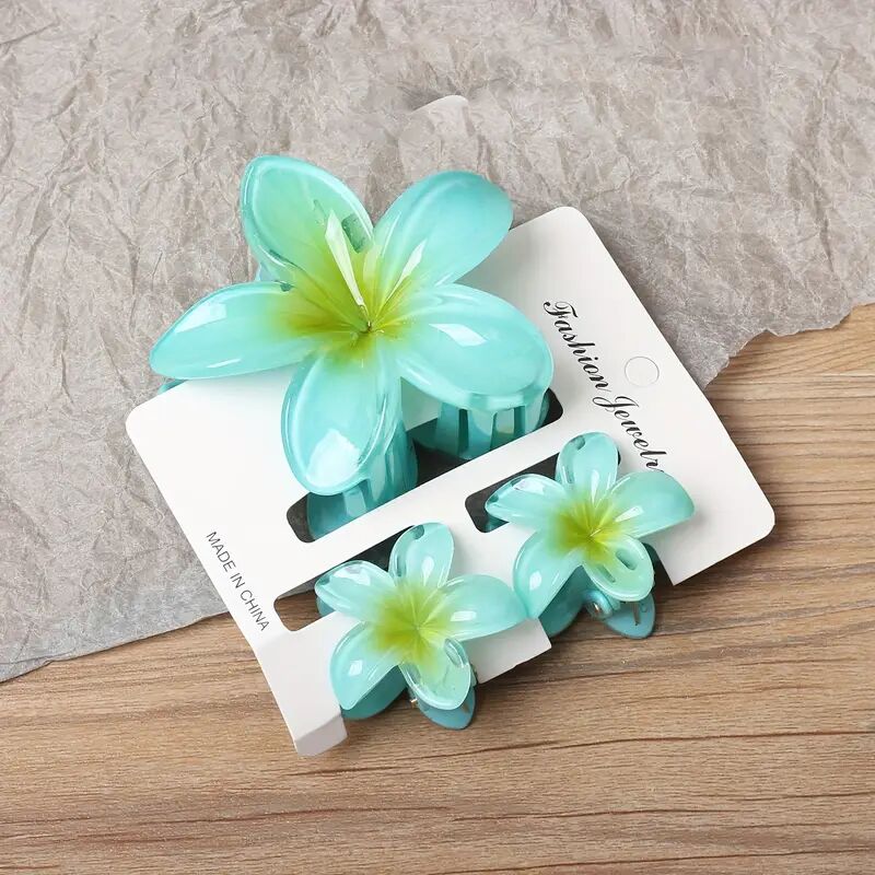 Floral Hair Clip Set