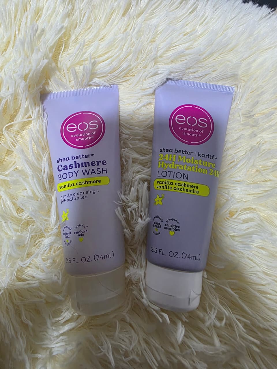 EOS Vanilla Cashmere Set