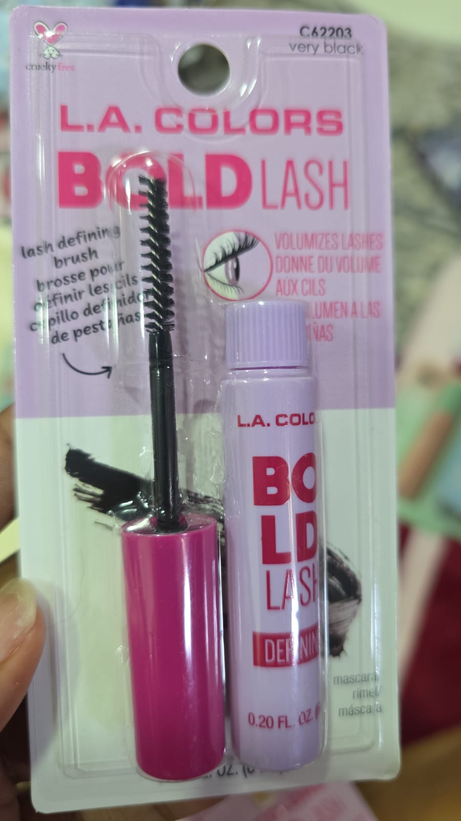 L.A. Colors Bold Lash Very Black