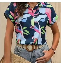 Floral Button up Blouse