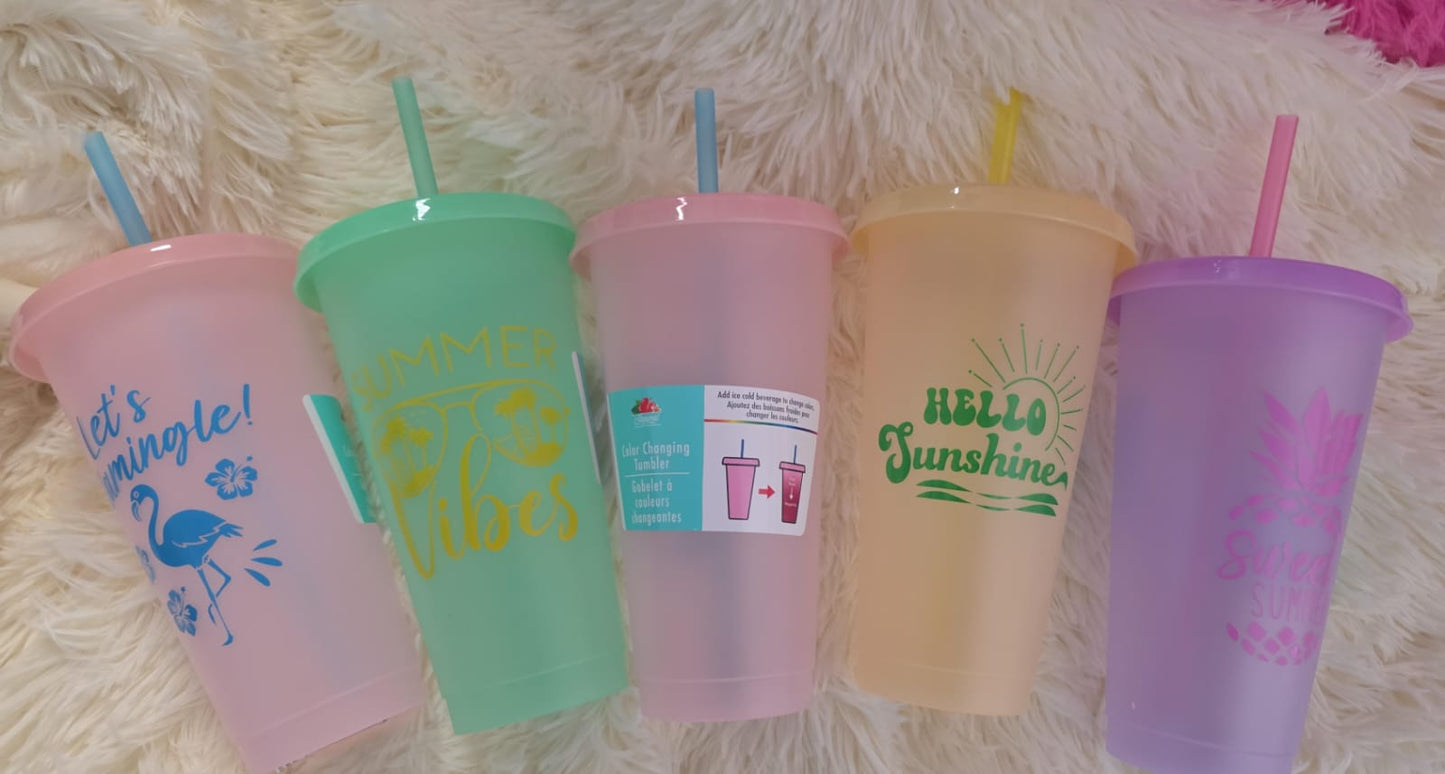 Color Changing Cups
