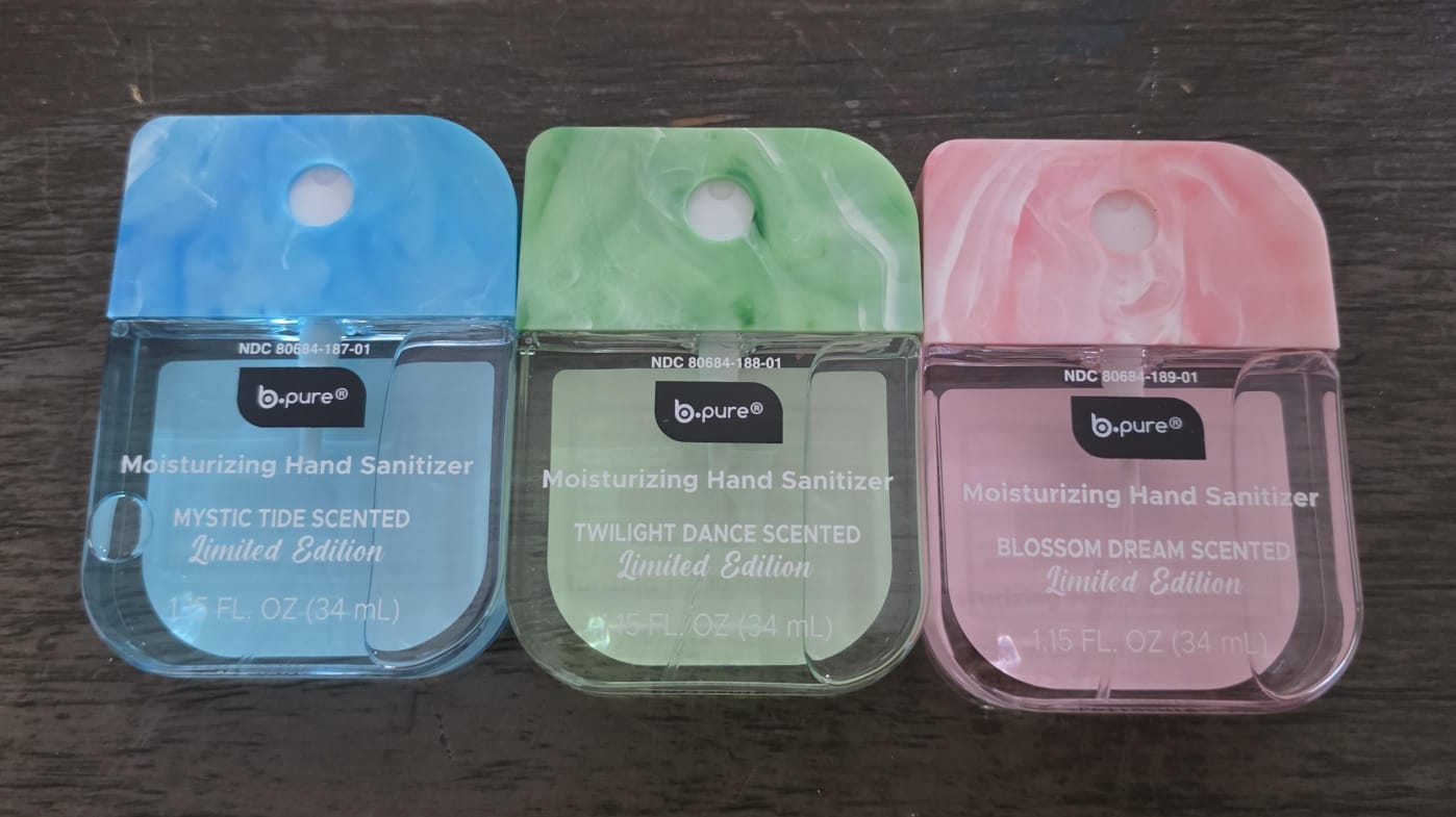 B.pure Hand Sanitizers