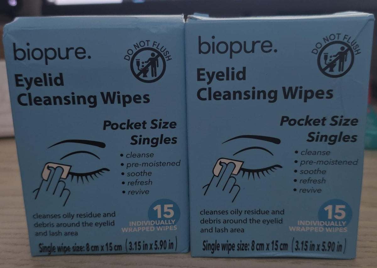 Biopure Eyelid Cleansing Wipes