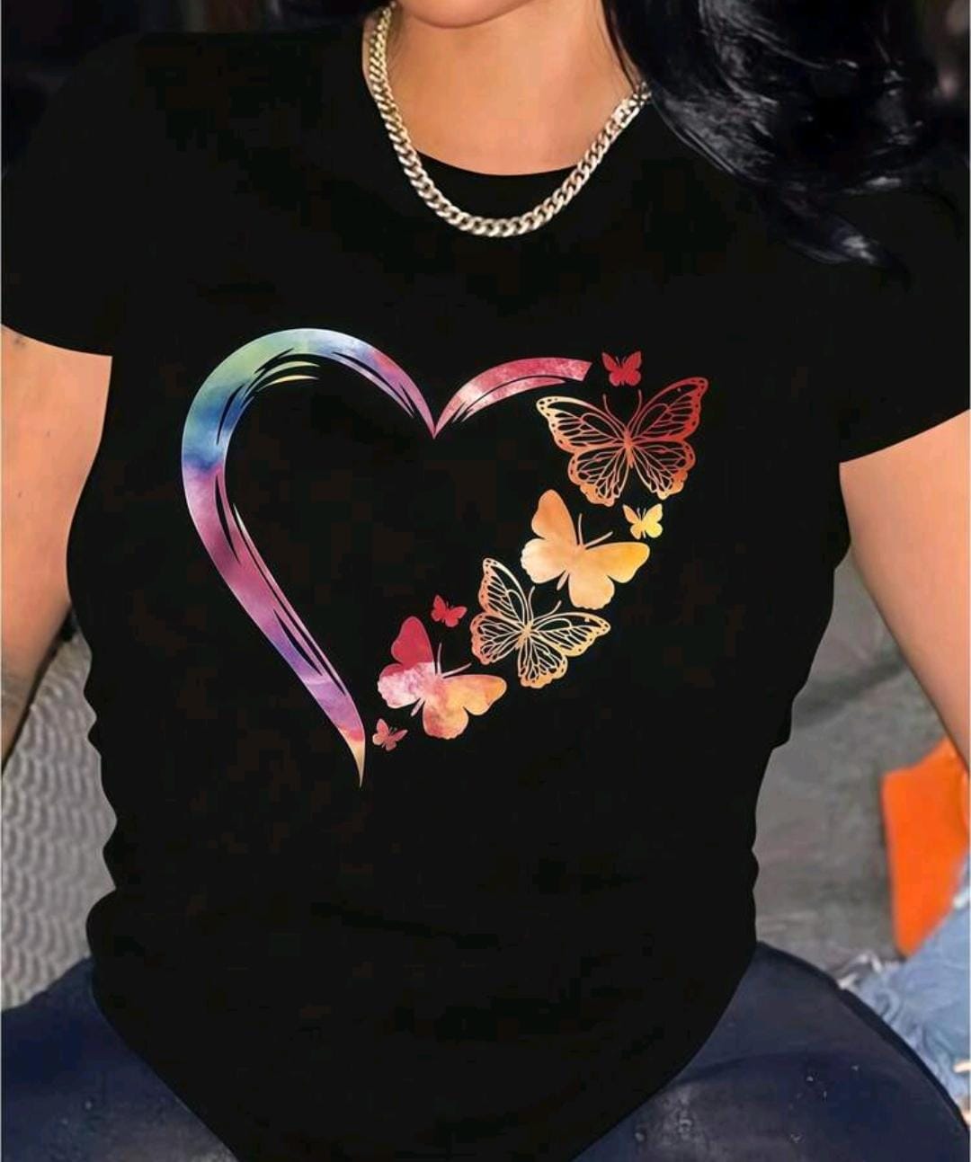 Butterfly & Hearts T-shirt