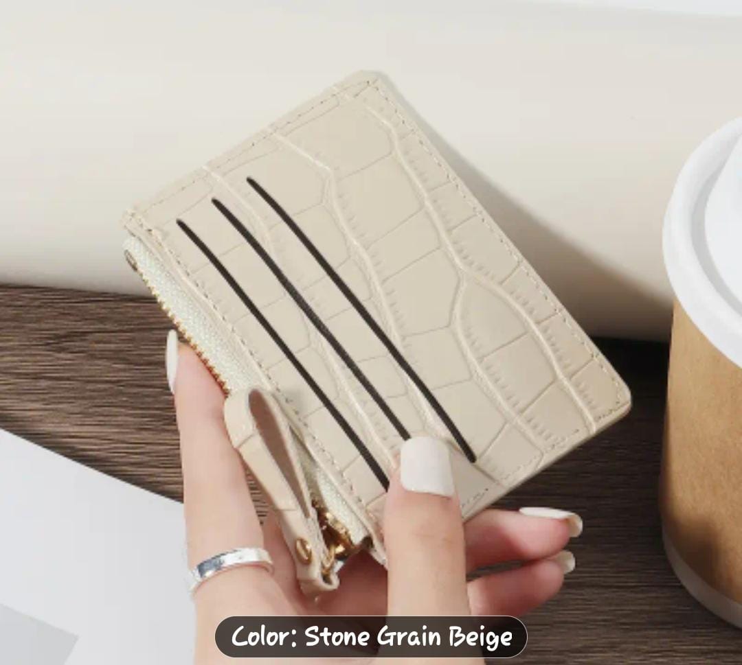 Minimalist Ultra-Thin Card Holder Wallet