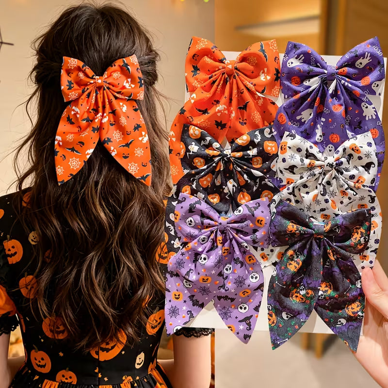 Halloween Hair Clip set of 6