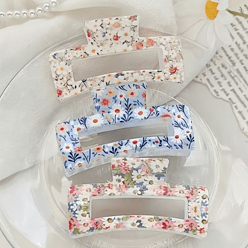 Floral Hair Clips