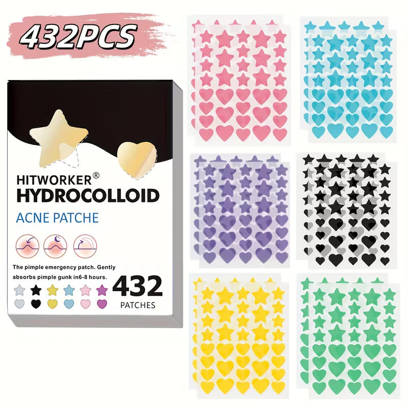 Hydrocolloid Acne Patch (432 Pieces)