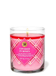 B&BW Covered in Roses Single Wick Candle