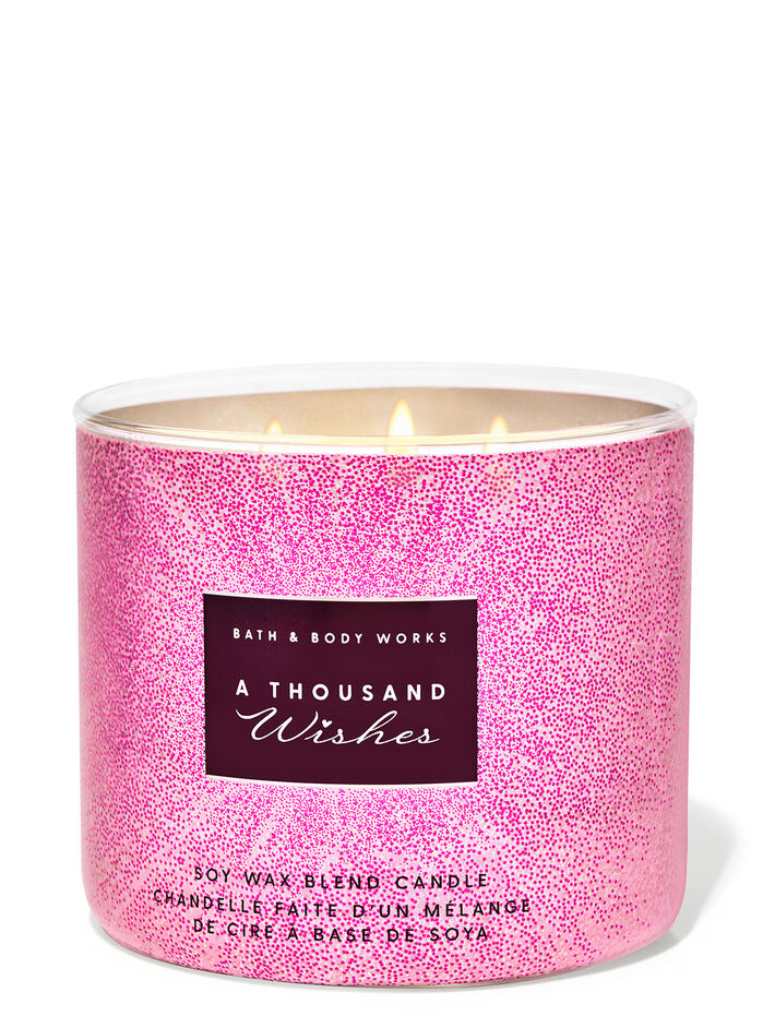 B&BW A Thousand Wishes Three Wick Candle