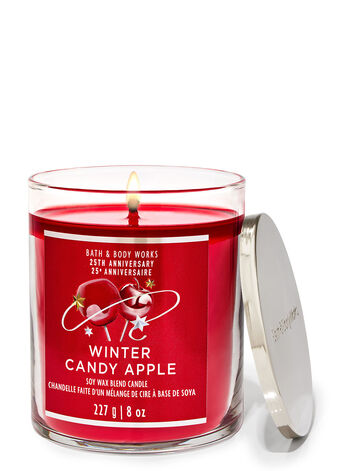 B&BW Winter Candy Apple Single Wick Candle