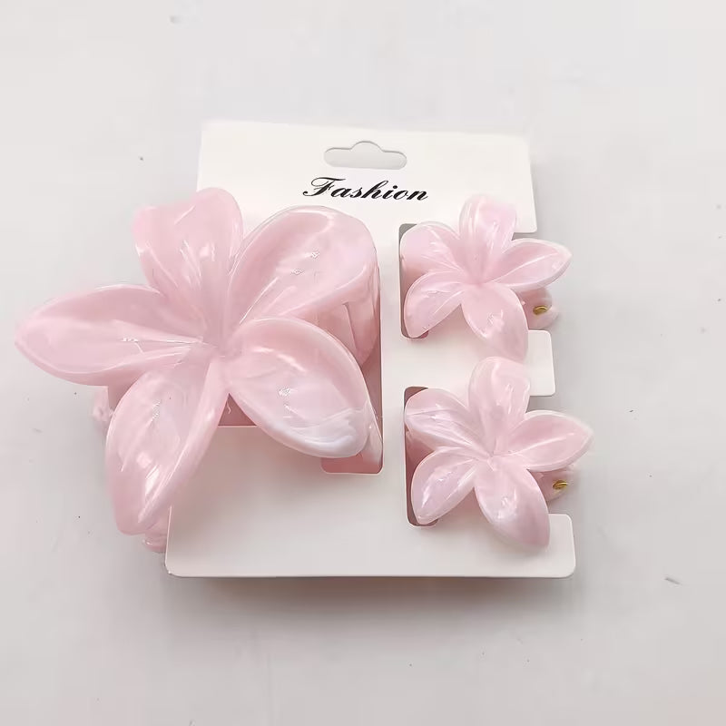 Floral Hair Clip Set