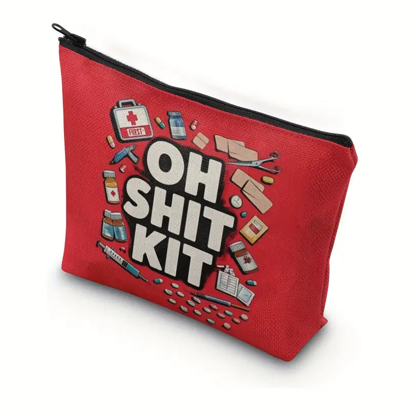 Oh Shit Kit" First Aid Travel Bag