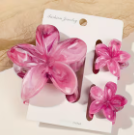 Floral Hair Clip Set