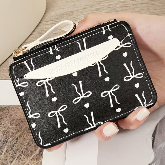 Minimalist Bow Wallets