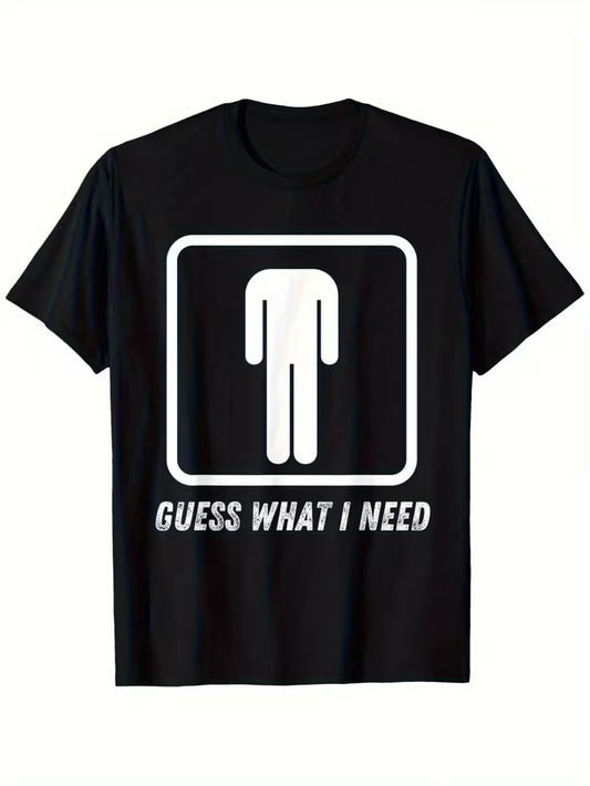 Men's Humorous Graphic T-shirt