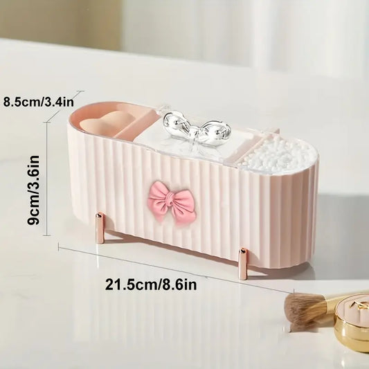 3-Grid Cosmetic Storage Box