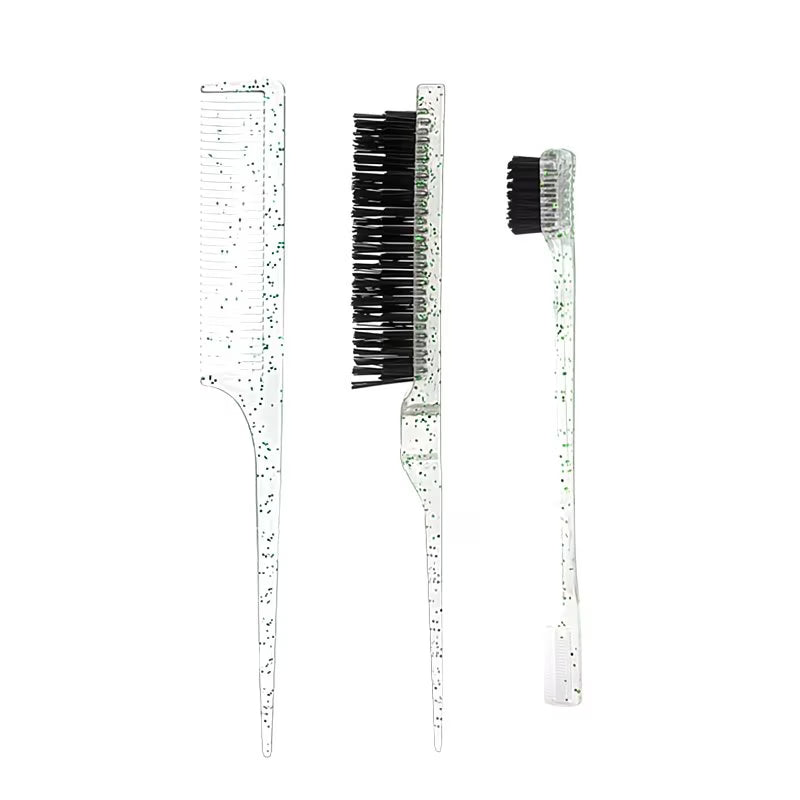 Crystal Hair Styling Comb 3pcs Set