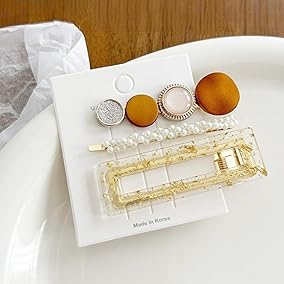 Pearl Hair Clips Set