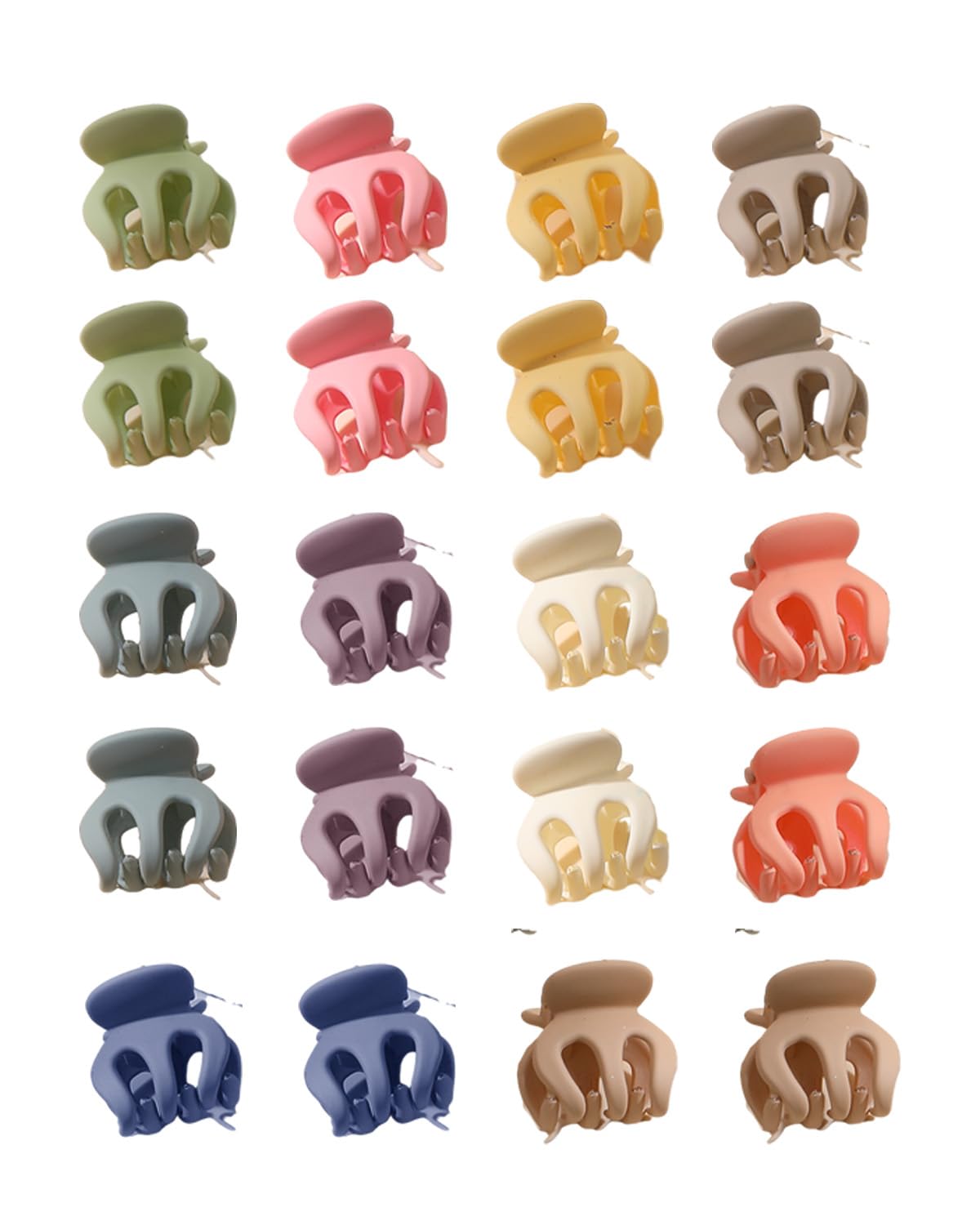 Mini Hair Clips 20 PCS