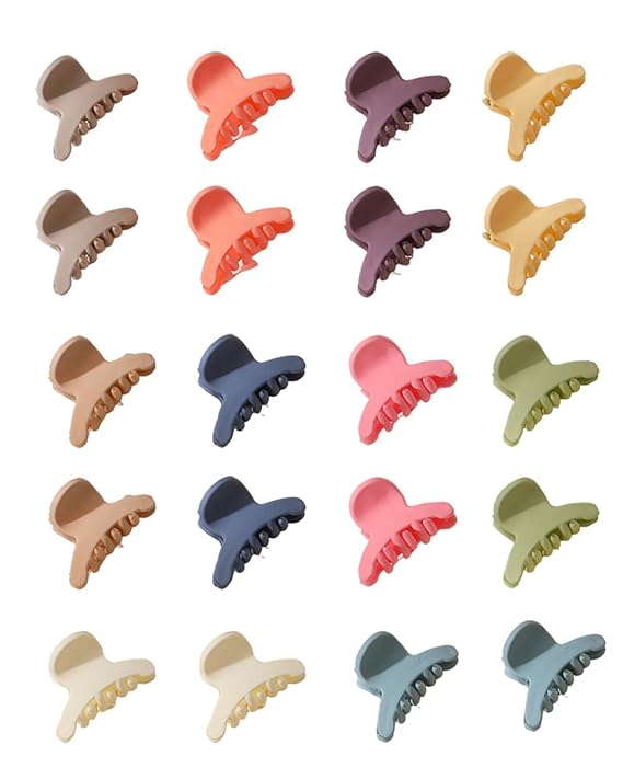 Mini Hair Clips 20 PCS