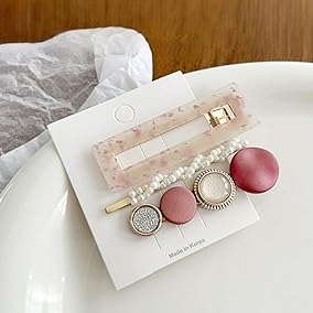 Pearl Hair Clips Set