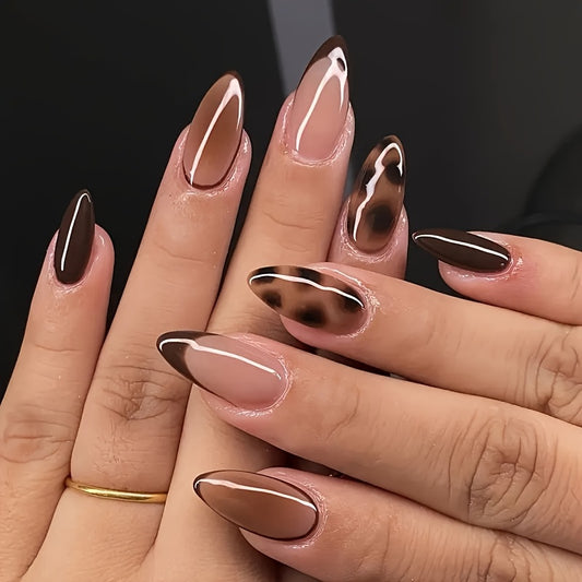 Leopard Print Press on nails