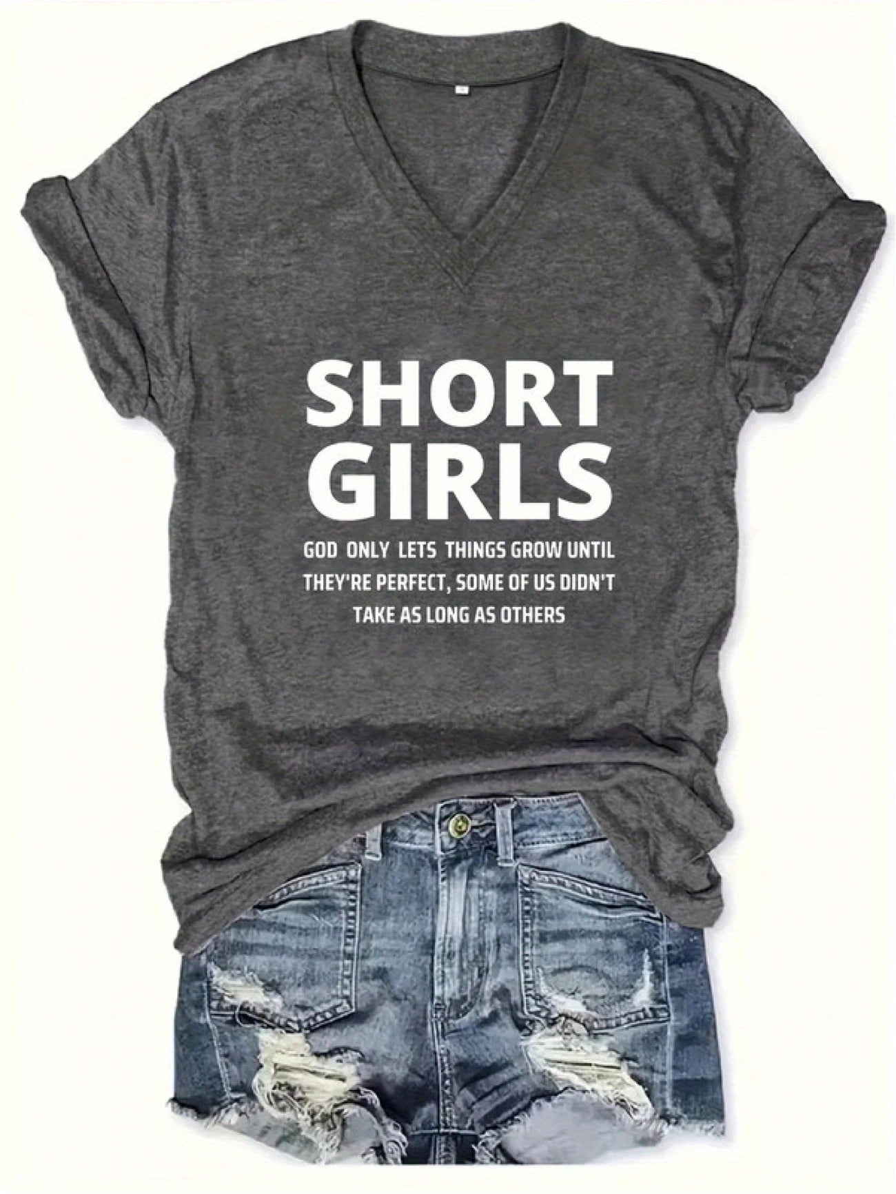 Women's Relaxed Fit Short Sleeve Crew Neck T-Shirt