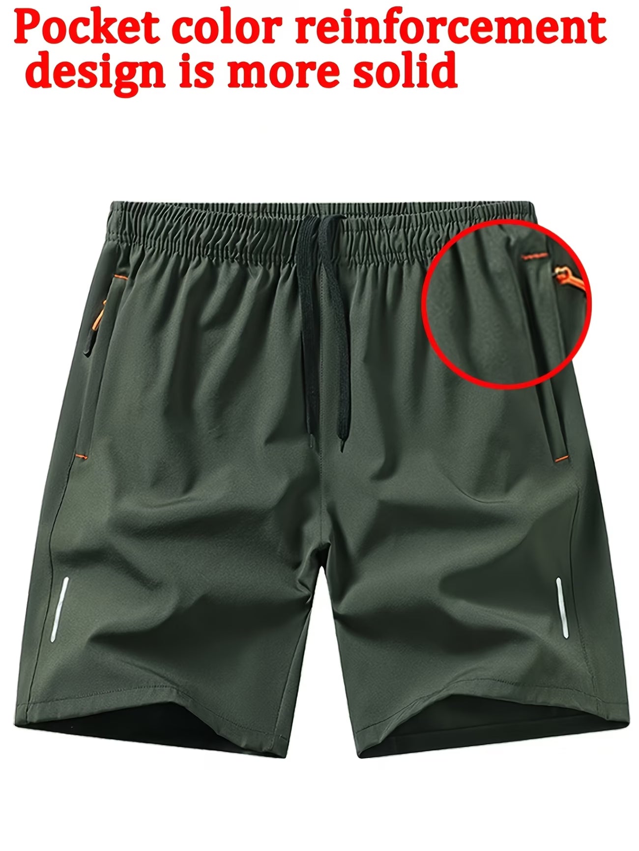Men'S Quick-Dry Breathable Athletic Shorts 