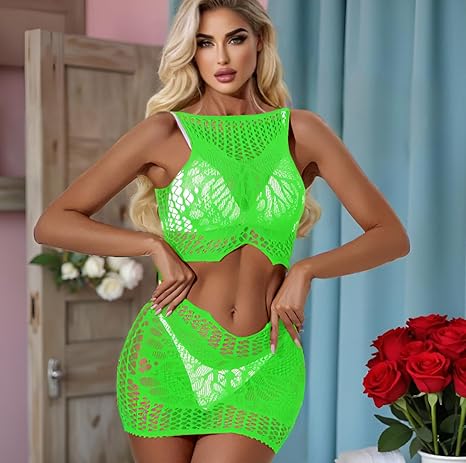 Fishnet 2 piece