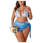 Women's Plus Size 3 Piece Swimsuit