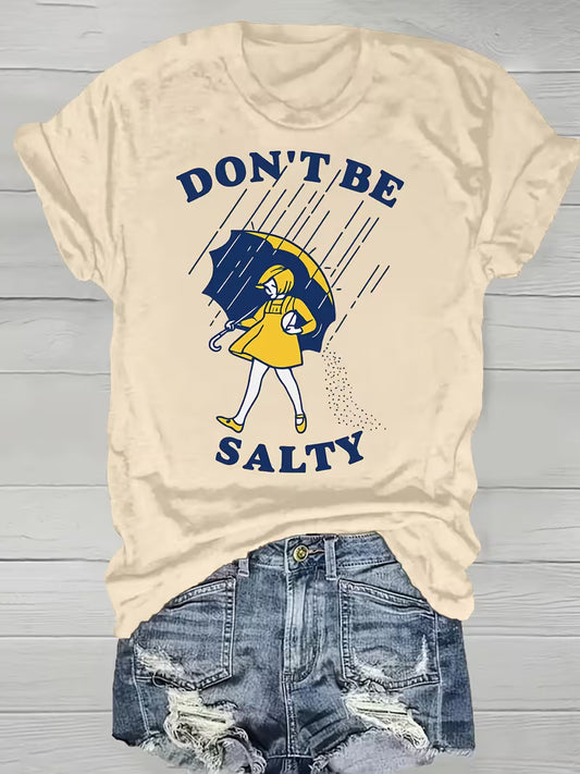 Graphic print-shirt, short sleeve crew neck casual top summer& Spring