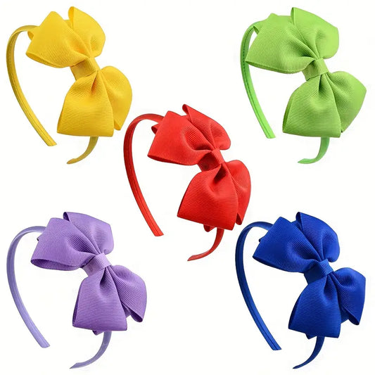 Bow Headbands 5pcs