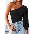 Women's One Shoulder Pullover Top