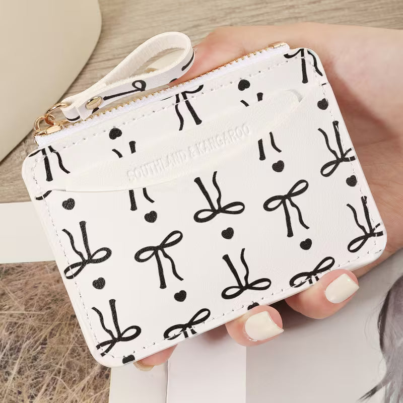 Minimalist Bow Wallets