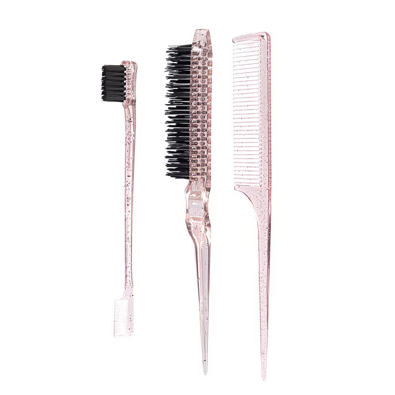 Crystal Hair Styling Comb 3pcs Set