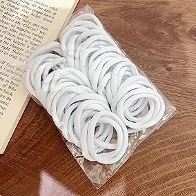 Colorful Elastic Hair Ties Set 50 Pack