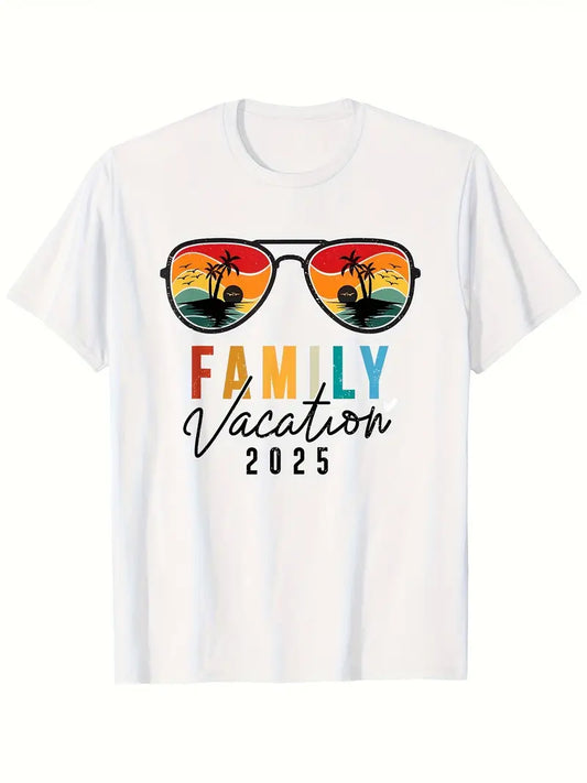 Family Vacation 2025 Graphic T-Shirts for Men & Women