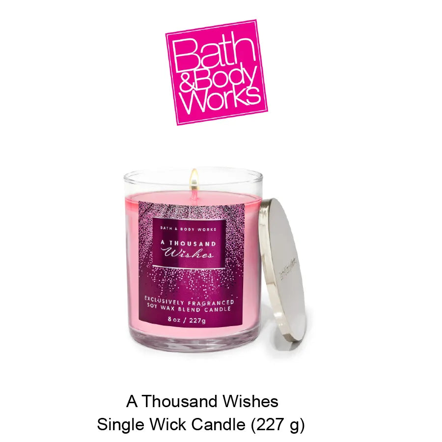B&BW Single Wick Candles