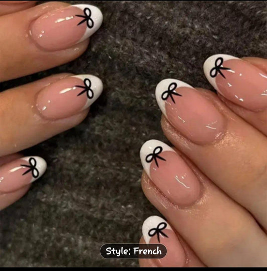 24 Piece Press on Nail Set