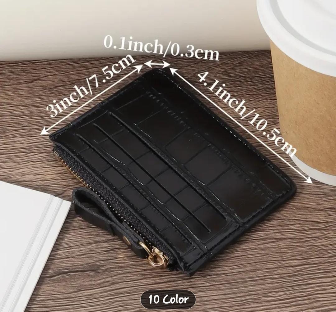 Minimalist Ultra-Thin Card Holder Wallet