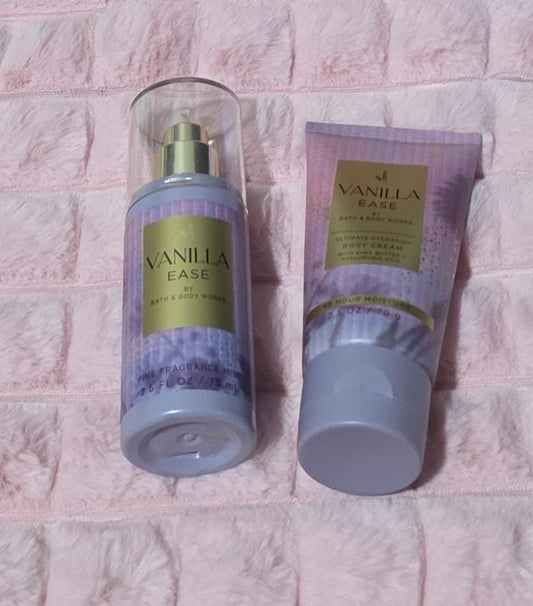 B&BW Vanilla Ease Travel Set