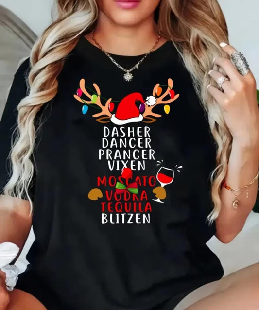 Women's Retro Christmas T-Shirt