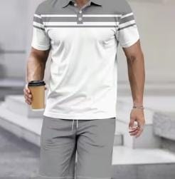 Men's Gray 2 piece set