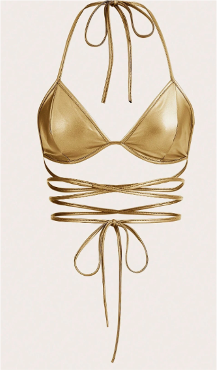 Crisscross Tie Backless