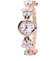 Fashion Small Watches Women 2023 Luxury Rhinestone Flower Bracelet 