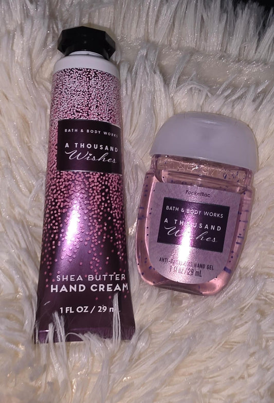 B&BW Hand  Cream & Sanitizer Set