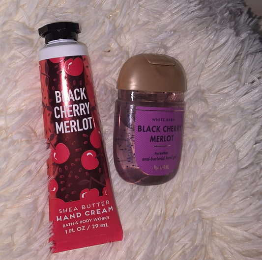 B&BW Hand  Cream & Sanitizer Set
